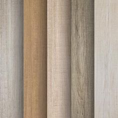 the different colors of wood are shown in this image