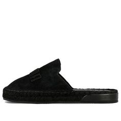 Puma Fenty x Womens WMNS Espadrilles 'Triple ' Black/Black/Black Beach & Pool Slides/Slippers Puma Fenty, Black Beach, Slides Slippers, Fenty Puma, Triple Black, Stylish Sneakers, Beach Pool, Pool Slides, Perfect Pair