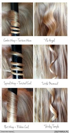 So useful! Ribbon Curls, Curl Your Hair, Types Of Curls, Wand Curls, Thick Hair, Curled Hairstyles, About Hair, Every Girl, Hair Day