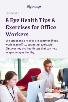 Eye strain? Dry eyes? These are common if you work in an office, but not unavoidable. Discover a few key eye health tips that can help keep your eyes healthy. Eye Health Tips, Newborn Feeding, Dark Underarms, Nerve Pain Relief, Learn Yoga