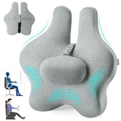 PRICES MAY VARY. Suitable for various places, such as office chairs, sofas, and sofa chairs, car or airplane seats can be used to optimize sitting posture and keep your waist in an ideal state. Adjustable slider, can be adjusted up and down according to your own needs, accurately pressing against the pain root, catering to the curvature of the lumbar spine, and releasing sedentary pressure Memory cotton filling, good resilience, soft and comfortable, so that the waist pressure can be better reli Airplane Seats, Lumbar Support Pillow, Lumbar Spine, Sofa Chairs, Sitting Posture, Lumbar Pillows, Car Sofa, Support Pillows, Office Chairs