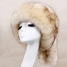 Women's Thick Warm Faux Fur Hat Round Top Russian Ushanka Hat - SolaceConnect.com Classic Adjustable Costume Hats And Headpieces For Winter, Fitted Cloche Winter Hat, Winter Fitted Cloche Hat, Winter Hats With Faux Fur Lining And Wide Brim, Winter Wide Brim Hat With Faux Fur Lining, Wide Brim Winter Hat With Faux Fur Lining, Classic Beanie Hat For Winter, Adjustable Cap With Faux Fur Lining, Fitted Winter Cloche Hat