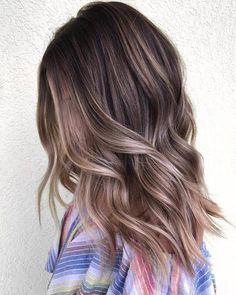 Bob Pendek, Light Brown Balayage, Ash Brown Balayage, Ash Brown Hair, Brown Ombre Hair, Ash Blonde Balayage, Brunette Balayage, Balayage Blonde