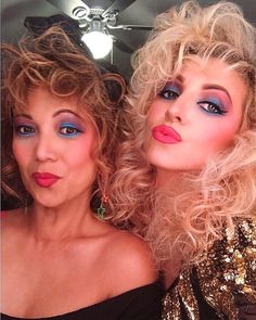 1980s Makeup And Hair, 80s Makeup Looks, 80’s Makeup