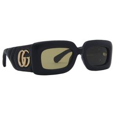 NEW Gucci GG0816S-001-52 Black Sunglasses   Men Women Free USA delivery Best selection & Prices Online 100% Authentic Designer Sunglasses           Gucci GG0816S-001-52 Sunglasses   Includes free USA delivery Please check the delivery tab for shipping options and more information. View Size Guide Close Specification Brand Gucci Model GG0816S-001-52 Color Code 1 Frame Color Black Lens Colour Green Lens Technology Tinted Frame Material Acetate Style Geometric Lens Width 52mm Bridge Size 22mm Templ Designer Gucci Rectangular Sunglasses, Sunglasses Gucci, Green Lens, Green Sunglasses, Gucci Models, Sunglasses Men, Gucci Sunglasses, Sunglass Lenses, Black Sunglasses