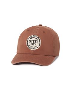 Rust Steel City, Strapback Hats, For Sale Sign, Dad Hats, Work Hard, Antique Brass, Adjustable Straps, Perfect Fit, Cotton Blend