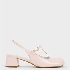 Perfect Easter Shoe!! Block Heel. Charles Keith Shoes, Charles And Keith Shoes, Black Kitten Heels, Ankle Strap Block Heel, Heeled Mules Sandals, Bridal Heels, Mary Jane Pumps, Strappy Sandals Heels, Light Pink Color