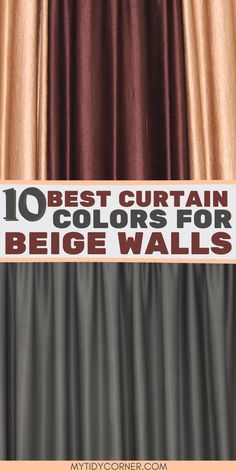 beige wall curtain ideas Maroon Curtains Living Room Ideas, Curtains For Tan Walls Living Room, Beige Room Curtain Ideas, Beige Walls Curtain Ideas, Curtains For Tan Walls, What Color Curtains With Beige Walls, Curtains With Beige Walls, Beige Curtains Living Room Ideas, Curtains Beige Walls