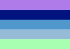 an image of a blue, green and purple striped wallpaper with horizontal lines on it