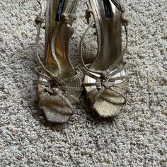 Dolce Gabbana Glitter Heels Size Eu40 Women’s Us 10 Great Condition. Worn A Few Times! Beautiful Timeless, Gold Sparkle Heel! Gold Sparkle Heels, Dolce Gabbana Shoes, Glitter Heels, Gold Sparkle, Shoes Women Heels, Dolce And Gabbana, Shoes Heels, Conditioner, Size 10