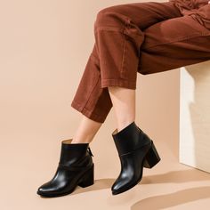 Hello (again) heeled boots! Dari 2.0 is all you need and nothing you don't–elegant, effortless, and a real confidence booster. Featuring a new and improved fit you’re sure to love. | Women's Boots 2.0 Almond Dari Size 11 Fall Almond Toe Heeled Boots With 4-inch Heel, Formal Almond Toe Boots With 4-inch Heel, Low Heel Ankle Boots Almond-toe Leather, Nisolo Everyday Ankle Boot, Leather-lined Almond Toe Boots Medium Width, Real Confidence, Nisolo Shoes, Mule Sneakers, Old Shoes