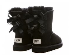 Boots With Bows, Ugg Boots With Bows, Uggs With Bows, Kids Ugg Boots, Ugg Outlet, Ugg Boots Outlets, Black Ugg Boots, Bailey Bow Uggs