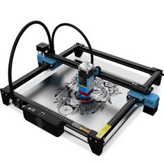 an image of a 3d printer that is being used for printing pictures and other things