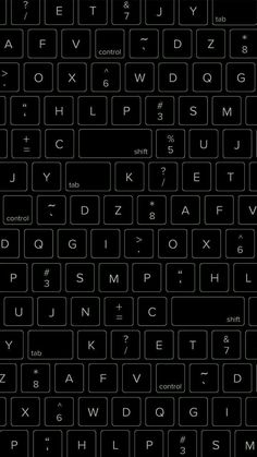 a black and white photo of a keyboard with the letters on it's keys