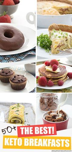 A collage of the best keto breakfast recipes Keto Recipes For Breakfast, Group Recipes, Best Keto Breakfast, Keto Breakfasts, Keto Breakfast Recipes, Gaining Muscle, Keto Ideas, Recipes For Breakfast, Lchf Recipes