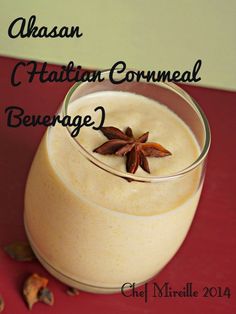 an image of a drink with cinnamon on the top and text above it that reads, ahsan nathan corneal beverage