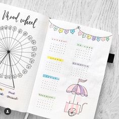 Mood And Habit Tracker, Bujo Collections, Bujo Trackers, Bujo Monthly Spread, Bujo Layout, Bujo Doodles, Carnival Themes, Bullet Journal Themes, Journal Themes