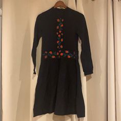 Sandro Brand New Dress With Tags. Size 3 Which Is A Large In Their Sizing Black Fitted Daywear Dress, Black Fitted Dress For Daywear, Black Dress For Daywear In Fall, Sandro Dress, New Dress, Colorful Dresses, Womens Dresses, Brand New, Tags