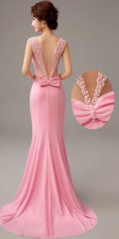 Coral Gown, Mermaid Bridesmaid, Pink Mermaid, Girls Formal Dresses, Drawstring Dresses, فستان سهرة, Mermaid Evening Dresses, Dresses Evening, Evening Gowns Formal