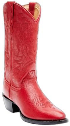 Shyanne Women's Rosa Western Boots - Medium Toe, Red Cowgirl Boots Red, Western Boots With Snip Toe And Reinforced Toe, Western Boots With Reinforced Snip Toe, Western Calf Leather Boots With Snip Toe, Western Style Red Leather Mid-calf Boots, Western Snip Toe Calf Leather Boots, Classic Red Snip Toe Boots, Red Boots With Reinforced Snip Toe, Rodeo Moto Boots With Reinforced Snip Toe