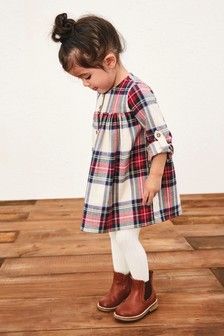 Girls Fall Outfits, Toddler Girl Style, Kids Fashion Clothes, Outfits Dress, Red Button, Kids Outfits Girls