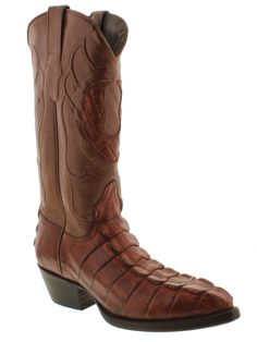 Para hombres cuero de piel de cocodrilo oscuro Cognac Vaquero Occidental Botas Talla 7.5 | eBay Alligator Skin, Mens Cowboy, Mens Cowboy Boots, Harness Boots, Cowboy Western, Western Cowboy Boots, Western Cowboy, Work Boots, Western Boots