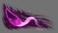 a purple bird flying through the air with stars in it's backgrund