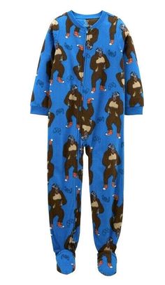 NWT 8 or 12 or  14 or 10 or 6 or 7 feet monkey sleeper pajamas gorilla ape carters gaming christmas winter pj monkeys gorillas apes primates with game console party them on it blue holiday athleisure warm and cozy comfy one piece sleepwear fleece sleeper pajamas WITH FEET non slip non skid soles  match brothers sizes avl big or little carters pjs winter family match sleepovers     pajamas  sleeper   union suit carters sleepwear Brand new with tags from Carter’s winter holidays birthday Christmas Winter Character Print Loungewear Sleepwear, Winter Sleepwear With Character Print, Winter Loungewear Sleepwear With Character Print, Winter Sleepwear With Character Print Long Sleeves, Winter Long Sleeve Sleepwear With Character Print, Winter Cartoon Print Sleepwear, Sleeper Pajamas, Carters Size Chart, Blanket Sleeper