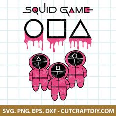 an image of some type of game with the words squid game oa on it