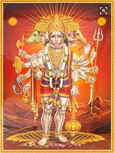 the hindu god in his avatar