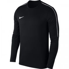 Description NEW 100% AUTHENTIC Nike Park 18 Drill Top Crew Long Sleeve Soccer Jersey Shirt with tags.  Jerseys are NEW and NEVER WORN Nike items. Size: M Retail Price: $45.00 Color: BLACK Payment & Shipping Payment is accepted via PayPal only. Please pay within 48 hours following the close of the auction. Item will be shipped through USPS First Class Mail within 1 business day of receiving payment. A free tracking number will be provided. -Shipping to the United States normally takes 2-5 days. Nike Long Sleeve Moisture-wicking T-shirt, Classic Winter Sports Tops, Nike Long Sleeve Sports T-shirt, Nike Moisture-wicking Tops For Fall, Classic Crew Neck Sports Top, Black Long Sleeve Sports Shirt, Classic Black Moisture-wicking Top, Nike Black Tops For Fall, Nike Cotton Long Sleeve Shirt