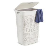 Luxe Laundry, Hamper With Lid, Laundry Hamper With Lid, Form And Function, Big Lots, Laundry Hamper, Typography Design, Laundry Organization, Trash Can