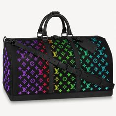 Louis Vuitton | Bags | Louis Vuitton Led Light Up Lightning Fiber Optic Monogram Keepall Virgil Abloh | Poshmark Mens Duffel Bag, Louis Vuitton Duffle, Mens Runway, Louis Vuitton Keepall 55, Louis Vuitton Keepall 50, Matte Black Hardware, Optical Fiber, Louis Vuitton Keepall