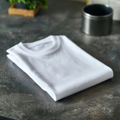 White Folded Tee MockUp Digital File Download Design. White Plain Crew Neck Top, Plain White Cotton Tops, White Plain Cotton Tops, Tee Mockup, T Shirt Mockup, Tshirt Mockup, Shirt Mockup, Mockup, Digital Download