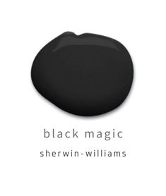 black magic by sherwin - williams