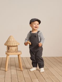 Our 5-panel Skater Hat features an elastic back and will be an easy go-to for your little one!*Baby - 46cm circumference*Kid - 49cm circumferenceColor: Indigo CorduroyCare: Spot Clean OnlyMade of 98% Organic Cotton, 2% Elastane Baby Hercules, Baby Cap, First Baby, Easy Going, Hercules, Little One, Overalls, Organic Cotton, Elastic