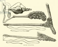 an antique illustration of different types of scissors and other items from the 1800s's