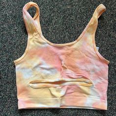 Urban Outfitters Out From Under Tank Top Has A Slit Under The Boob Never Worn Size Xs/S Urban Tank Top, Urban Outfitters Tops, Orange Pink, Pink Orange, Color Orange, Pink And Orange, Urban Outfitters, Tank Top, Womens Tops