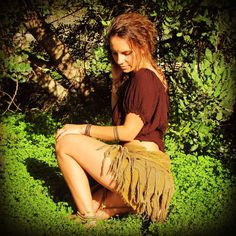 ♡ Made from a beautiful combination of 100% cotton and gauze, this tribal skirt will get you in the spirit to dance the festival away. The mini skirt features frayed fringe-like detailing all over that makes it stand out from the rest and makes a statement wherever you wear this pieces to. The waist of the skirt has lace and features a tie up at the back for the perfect fit. The cave woman vibes are plenty with this skirt, perfect to embrace the bohemian in you! Available in different colors for Cave Woman, Woman Skirt, Pixie Skirt, Soft Gift, Fairy Skirt, Boho Skirt, Wrap Around Skirt, Boho Skirts, Burning Man