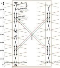 the scaffolding diagram shows different angles and measurements