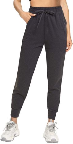 PRICES MAY VARY. 92% Polyester, 8% Spandex Imported ✅【Breathable & Comfortable】: 92% Polyester, 8% Spandex. Soft, Comfortable, Elastic, Breathable fabric.Loose fit sweatpants. It is comfortable to wear all the year round. ✅【Elastic and Adjustable Waistband】:Easily adjust waist circumference. The comfortable elastic band and adjustable drawstring will keep it on your waist without rolling off during training. This pants can show the curve of your long legs very well. ✅【Two Side Pocket】:The perfec Best Joggers, Cozy Oversized Sweaters, Running Clothing, Pocket Sweatpants, Women Jogger Pants, Comfy Sweatpants, Buttery Soft Leggings, Workout Running, Fleece Sweatpants