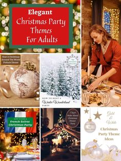 christmas party themes for adults and children