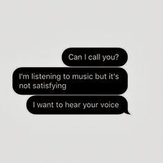 two black and white speech bubbles with the words can i call you?