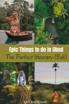 the cover of epic things to do in ubud