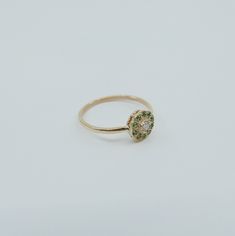 This "Flora" ring has a bit of old world charm to it, the pop of color from the emeralds surrounding the diamond really bring this ring to life. Like your very own bit on mother nature on your finger. This Flora ring is also a great addition to your everyday ring collection, and can be stacked to perfection! Details: 14k Gold (options to choose from: yellow, rose or white) Available in sapphire, ruby, emerald, or diamond options. This ring can come in a half diamond pave band upon request (pleas Rose Gold Emerald Ring, Gold Chain Choker, Pave Diamond Band, Dainty Choker, Everyday Ring, Pave Band, Ruby Emerald, Dope Jewelry, Everyday Rings