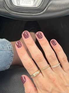 Fall Nail Shellac Colors, Shellac Nail Designs Fall, November Shellac Nails, Fall Shellac Nails Colors, Shellac Manicure Ideas, Fall Shellac Nails, Short Square Fall Nails, Shellac Nails Fall, Manicure Shellac