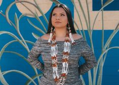 Hello there, I'm thrilled to share with you a piece of my heart and heritage - my Traditional Native American Necklace and Earrings Set, inspired by the ceremonial women's dance necklaces of the Hupa and Karuk Indigenous peoples. This creation is much more than jewelry; it's a celebration of culture, tradition, and the artistry passed down through generations. I meticulously handcraft each 5-strand necklace, incorporating double dentalium in every strand, resulting in a stunning display of one hundred one and a half inch smooth dentalium shells. To enhance its beauty and significance, I've adorned it with mother of pearl discs and cedar berries, all locally sourced from fellow Indigenous peoples of the Pacific Northwest region. The brown pine nuts, gathered and prepared by my own hands, ad Native American Dentalium Necklace Shop, Handmade Necklaces For Traditional Ceremonies, Handmade White Jewelry For Traditional Ceremonies, Spiritual Jewelry For Traditional Ceremonies And Festivals, Ceremonial White Artisan Jewelry, Bohemian Jewelry For Traditional Ceremonies, White Artisan Jewelry For Ceremonial Occasions, White Artisan Jewelry For Festivals, Artisan White Jewelry For Ceremonial Occasions