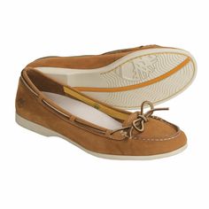 Women's Timberland Moccasin-style shoe.  Leather upper.   Chill in these boat shoe inspired comfortable moccasins by Timberland. Round Toe Moccasins With Rubber Sole For Boating, Fall Slip-on Boat Shoes With Rubber Sole, Timberland Leather Boat Shoes, Timberland Leather Boat Shoes With Rubber Sole, Casual Slip-on Moccasins For Boating, Fall Slip-on Boat Shoes With Leather Sole, Casual Timberland Boat Shoes, Casual Timberland Boat Shoes With Round Toe, Timberland Casual Boat Shoes With Round Toe