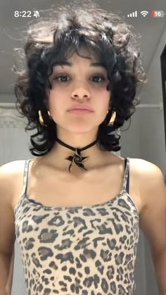 2000s Short Curly Hairstyles, Haircuts For 3a Hair, Thick Short Curly Hair, Alt Hair Curly, Wolf Cut Curly Hair 3a 3b, Short Bangs Curly Hair, 3b Curly Hairstyles Short, Short 3a Hair, Short Messy Curly Hair