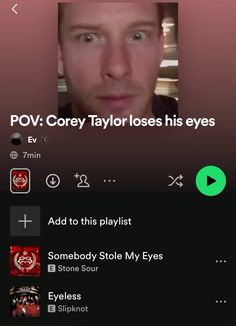 an image of a man on his cell phone with the caption'oovy taylorloses his eyes '